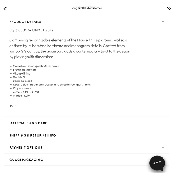 Authentic Gucci Diana Jumbo GG Wallet - Picture 13 of 13